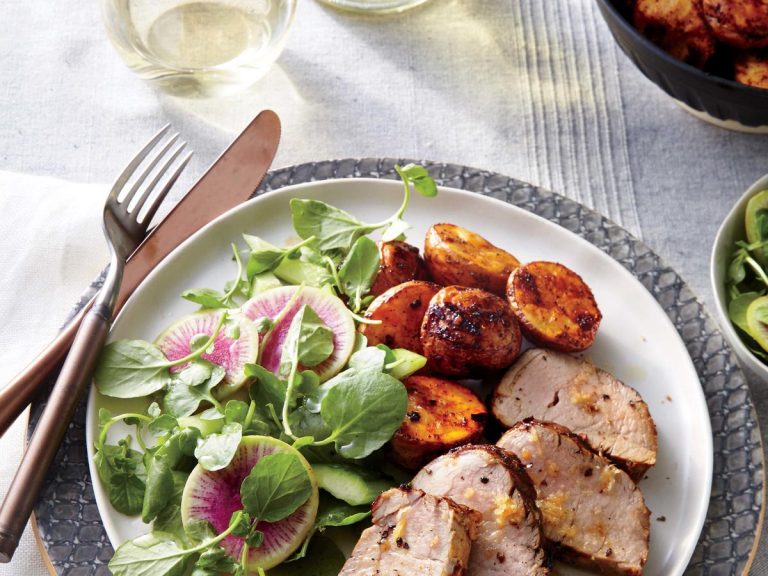 Ginger-Honey Glazed Pork Tenderloin