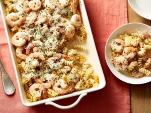 Alfredo Shrimp Scampi Dump Dinner