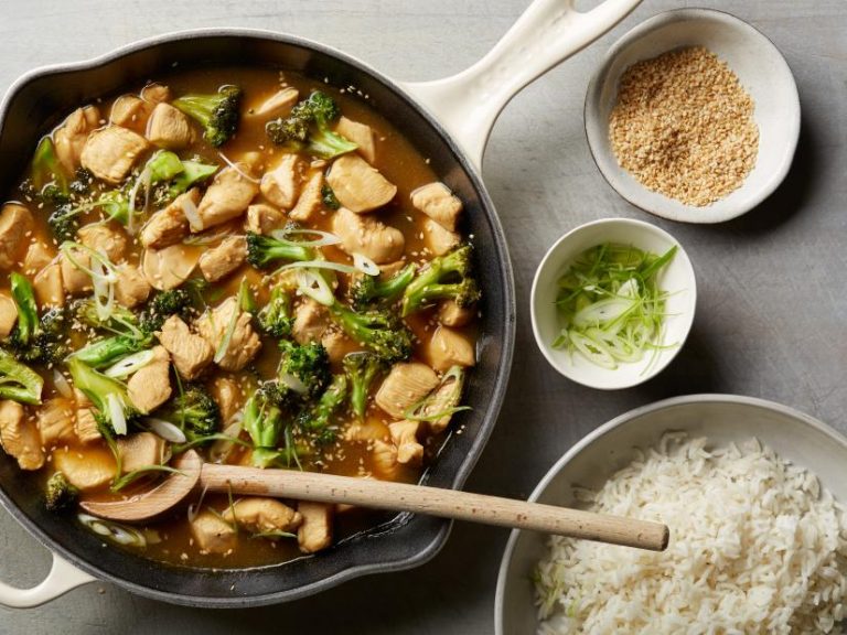 Freezer Bag Chicken and Broccoli Stir-Fry