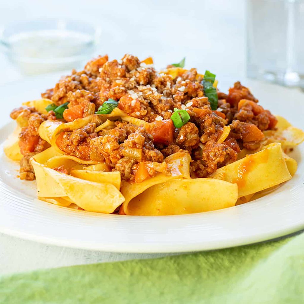Beef Bolognese with Sausage