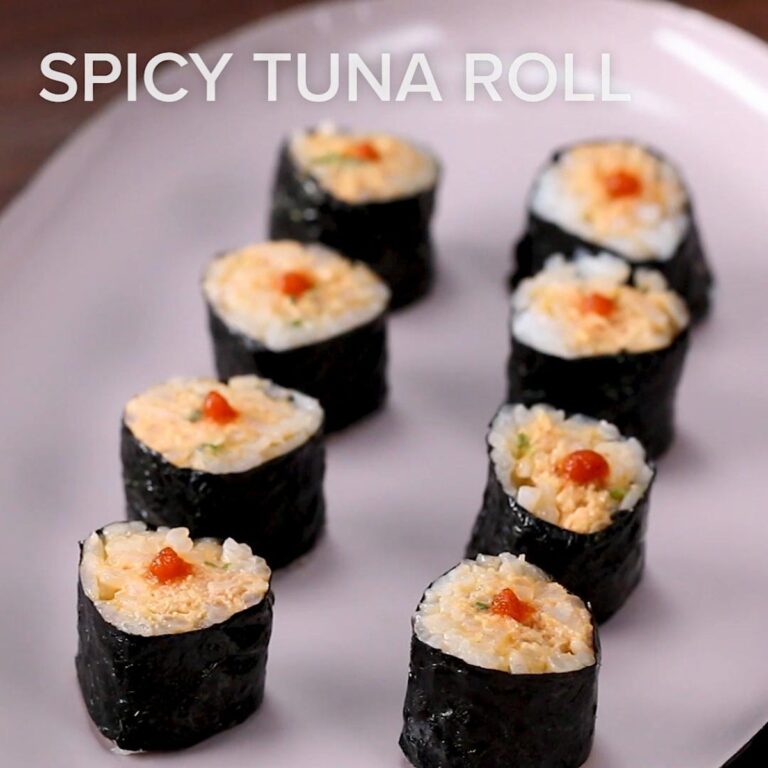 Spicy Tuna Roll Recipe by Tasty