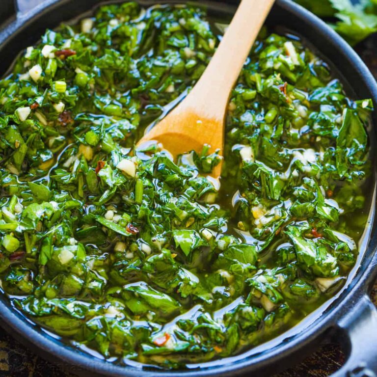 Easy Chimichurri Sauce Recipe