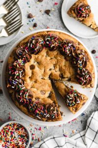 Chocolate Chip Cookie Cake