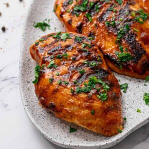 Grilled BBQ Chicken Breast
