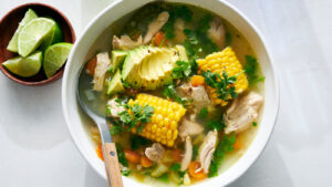 Hilary Duff’s Cilantro Chicken Soup 