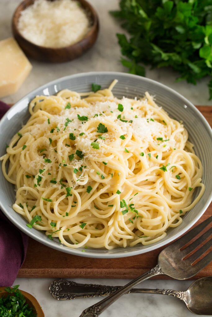 Garlic Parmesan Pasta