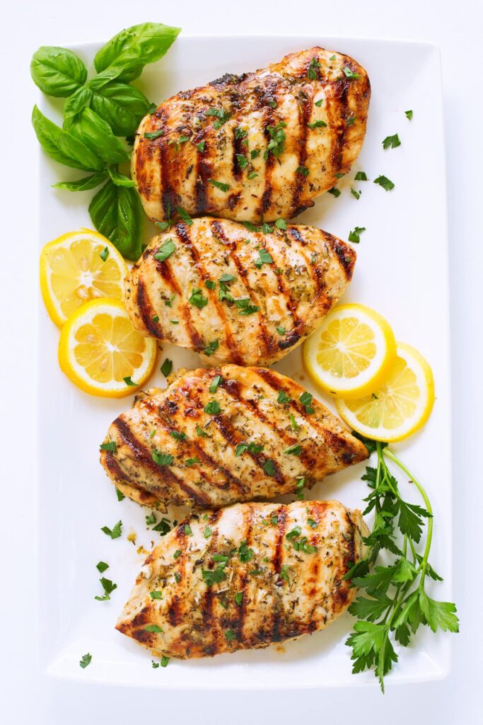 Grilled Greek Lemon Chicken