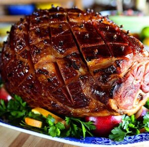 Glazed Easter Ham