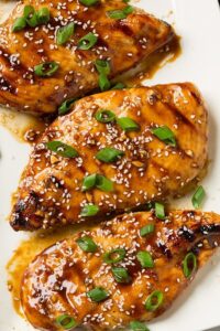 Hoisin Glazed Grilled Chicken