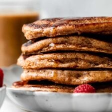 Fluffy Whole Wheat Pancakes