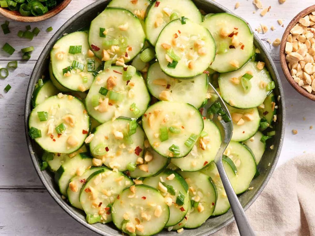Sesame Cucumber Salad