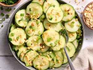 Sesame Cucumber Salad