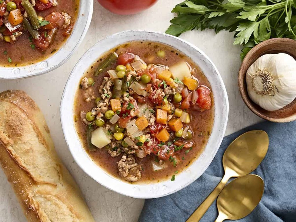 Vegetable Beef Soup Recipe