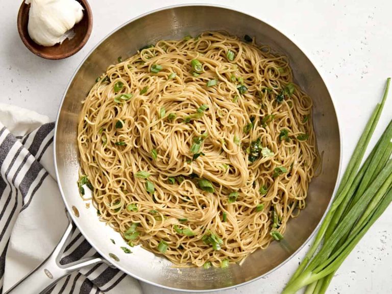 Quick & Easy Garlic Noodles